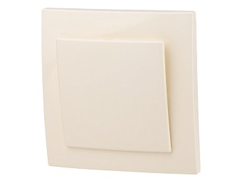 Выключатель 1 клав. (cкрытый, 6А) бежевый, Стандарт, Юпитер