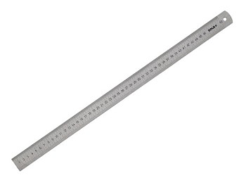 Линейка измерительная 1000мм шир. 30мм LSB 1000 слесарная (SOLA)