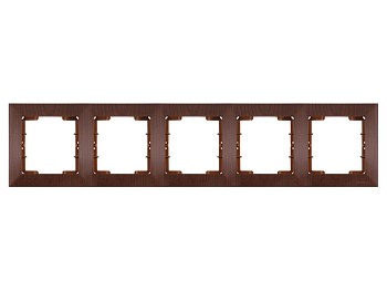 Рамка 5-ая горизонтальная орех, DARIA, MUTLUSAN