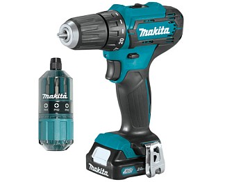 Аккум. дрель-шуруповерт MAKITA CXT DF 333 DWYE4 в чем. + набор бит