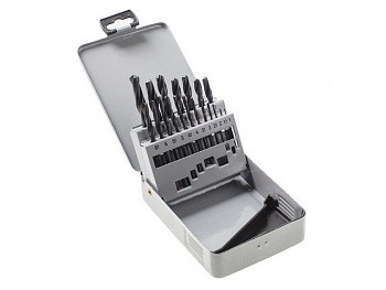 Набор сверл по мет. 10шт (1-10мм) НС-9И Р6М5 (ОАО "ТП Томский инструмент")