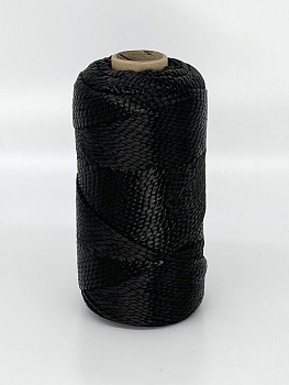 Нить полиамидная крученая 2 мм черная 100 м STARFIX