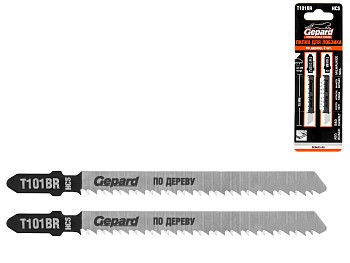 Пилка лобз. по дереву T101BR (2 шт.) GEPARD