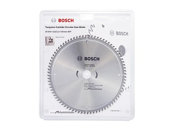 Диск пильный 254х30 мм 80 зуб. универсальный ECO ALUMINIUM BOSCH