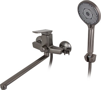 Смеситель для ванны (Lt) D35, серия Lily антрацит, a-five