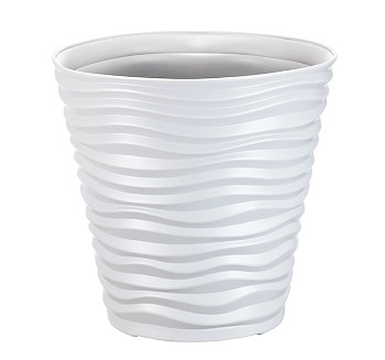 Кашпо ДЮНА D460мм H450мм 50л (белый) IDEA