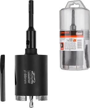 Коронка алмазная d 68мм железобетон GEPARD (GP2078-68)