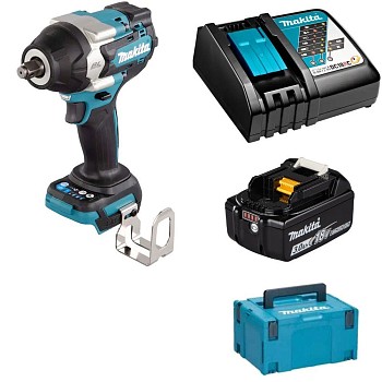 Аккум. ударный гайковерт MAKITA LXT DTW700RF1J в кейсе