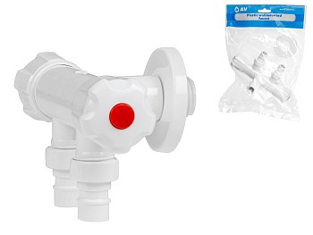 Смеситель пластиковый настенный, AV Engineering