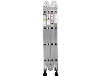 Лестница алюм. многофункц. 4х4 ступ. (стрем.-228см, лестн.-460см) 13кг STARTUL (ST9732-04)