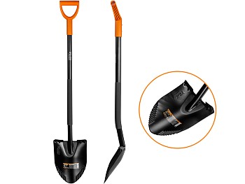 Лопата штыковая с зубьями цельнометаллическая 1200мм STARTUL METSA (ST6080-10)