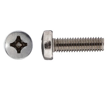 Винт М3х40 мм полусфера, нерж. сталь (А2), DIN 7985 (50 шт в зип-локе) STARFIX
