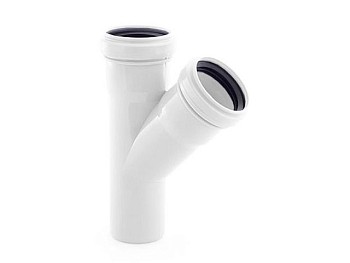 Тройник МВК, бел. 110/110х45 РТП