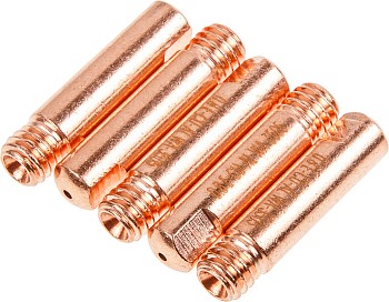 Наконечник контактный Ф 0.8 мм M6х25 мм E-Cu-Al (набор 5 шт) SOLARIS