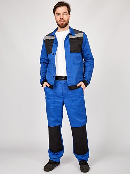 Костюм (куртка+брюки) р.44-46 рост 182-188 (летний) "Бригадир-К"