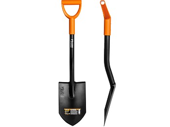 Лопата штыковая цельнометаллическая укороченная 820мм STARTUL METSA (ST6080-09)