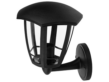 Светильник садово-парковый настенный "Дели1" (черный) Юпитер