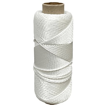 Нить полиамидная крученая 1,2 мм белая 100 м STARFIX