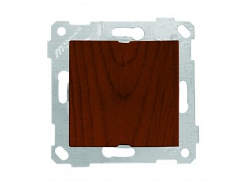 Заглушка (скрытая, без рамки) орех, RITA, MUTLUSAN