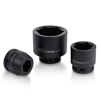 Головка ударн. 1-1/2" 90мм 6гр. TOPTUL