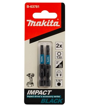 Насадка T20 50 мм Impact Black (2 шт) MAKITA B-63781