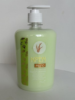 Крем-мыло жидкое с экстрактом подорожника 600 мл