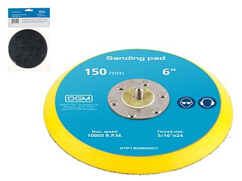 Тарелка на липучке 150 мм., 6" DGM