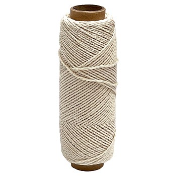 Нить хлопковая крученая двухпрядная 1 мм 100 м STARFIX