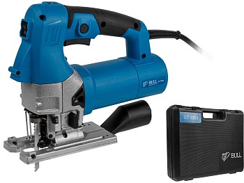 Лобзик электрический BULL ST 1301 в чем. 800 Вт, 800-2600 ход/мин, до 135 мм