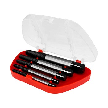 Набор экстракторов для поврежденных болтов 5 предметов (3-19 мм) Хорекс Авто HZ 24.1.061W