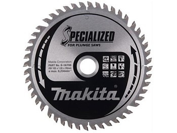 Диск пильный 165х20 мм 56 зуб. по алюминию MAKITA