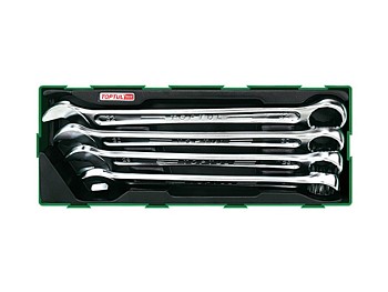 Набор-сет ключей комбинир. 4предм. TOPTUL