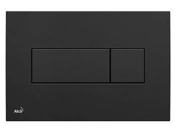 Кнопка управления для систем инсталляций (черная), Alcaplast
