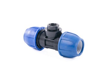 Тройник ПЭ 25 х 1/2" вн., РТП