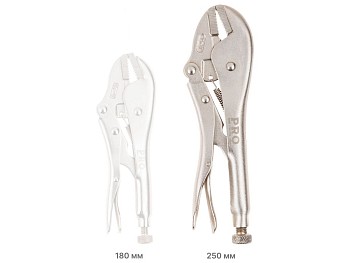Зажим с фиксатором 250мм прямые губки PRO STARTUL (PRO-6054-02)