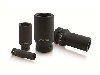 Головка ударн. 1/2" 18мм 6гр. глубокая TOPTUL