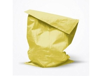 Мешок полипропилен. усиленный для мусора 70x110см (желтый)