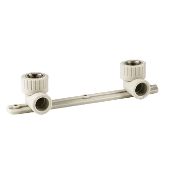 Колено ПП комб.под смеситель вн. 25х1/2", сер. РТП