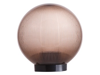 Светильник садово-парковый Шар D-250 дымка/призма (НТУ 02-60-255) Юпитер