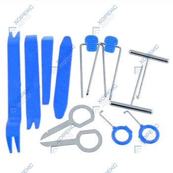 Набор для снятия внутренней обшивки автомобиля (12 предметов) Хорекс Авто HZ 25.1.181S