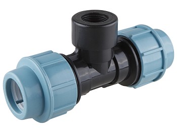 Тройник 25 х 1" вн. (для ПЭ труб), AV Engineering