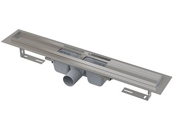 Водоотводящий желоб с порогами для перфорированной решетки, APZ1S-1450, Alcaplast