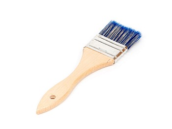 Кисть плоская 50(9)мм mix дер.руч.