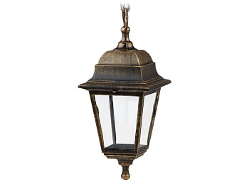 Светильник садово-парковый подвесной "Адель" (черный под бронзу) Юпитер