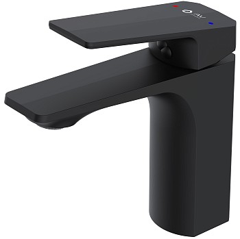 Смеситель для умывальника (Lt) D35, серия WIN (black) AV Engineering