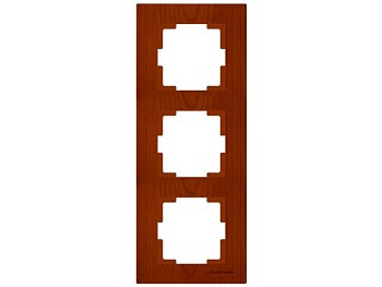 Рамка 3-ая вертикальная вишня, RITA, MUTLUSAN